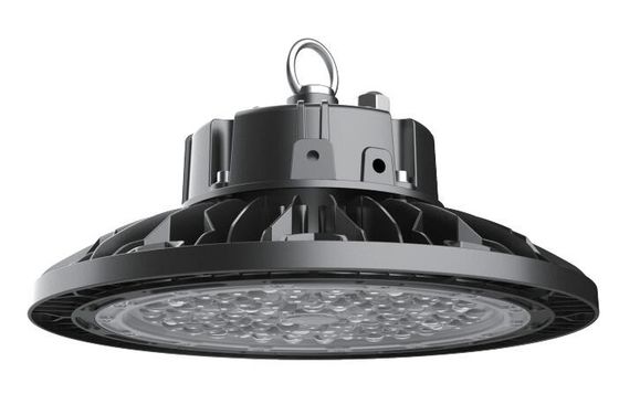 IP65 la alta bahía redonda de la prenda impermeable LED enciende la ejecución del gancho de 100W 5700K